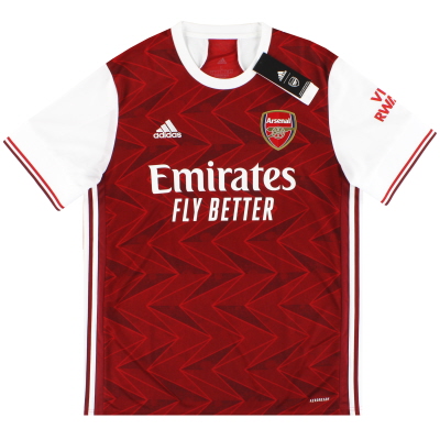2020-21 Arsenal adidas Home Shirt *BNIB* XS.Boys 
