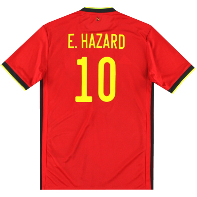 2020-21 Belgium adidas Home Shirt E.Hazard #10 *As New* XS