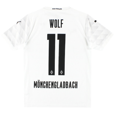 2020-21 Borussia Monchengladbach Puma '120 Year' Home Shirt Wolf #11 S