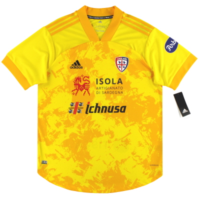 2020-21 Cagliari adidas Centenary Third Shirt *mit Etiketten* L