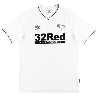 2020-21 Derby County Umbro Home Shirt L