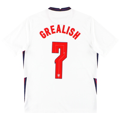 Engeland Nike thuisshirt 2020-21 Grealish #7 M