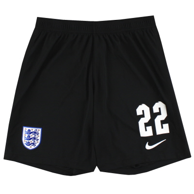 2020-21 England Nike Player Issue Goalkeeper Shorts #22 *As New* L