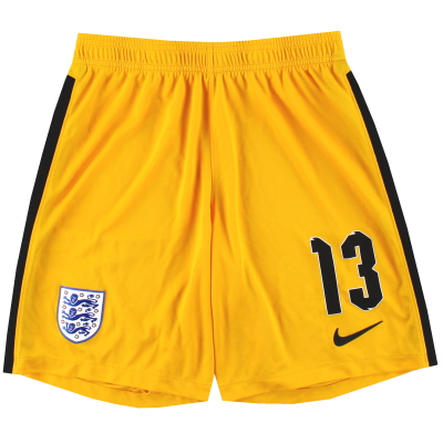 Pantaloncini da portiere Nike Player Issue Inghilterra 2020-21 #13 *Come nuovi* M