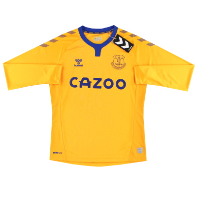 Camiseta de visitante del Everton Hummel 2020-21 L/S *con etiquetas* S