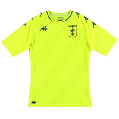 2020-21 Genoa Kappa Kombat Pro Away Goalkeeper Shirt *Seperti Baru* L