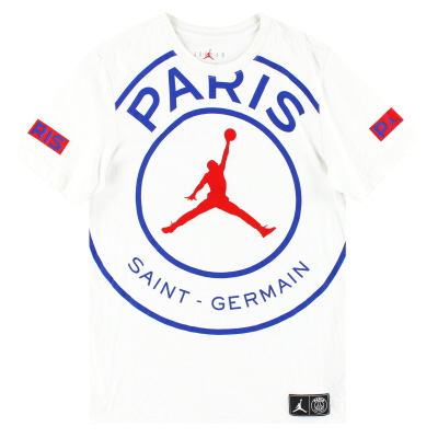 2020-21 조던 x 파리 생제르맹 로고 티셔츠 S