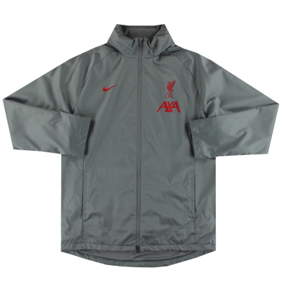 2020-21 Liverpool Nike Cappotto antipioggia con cappuccio *Menta* XL