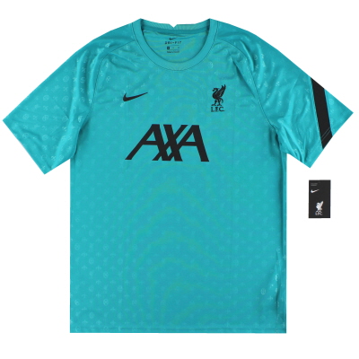 Kaos Liverpool Nike Pre Match 2020-21 *dengan label* XL