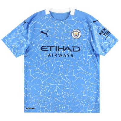2020-21 Manchester City Puma Home Shirt *Mint* L 
