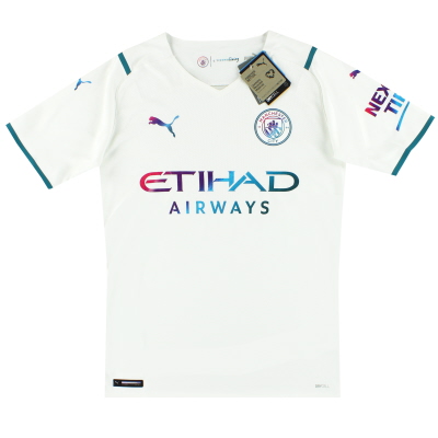 2021-22 Manchester City Puma Player Issue Away Shirt *w/tags* S