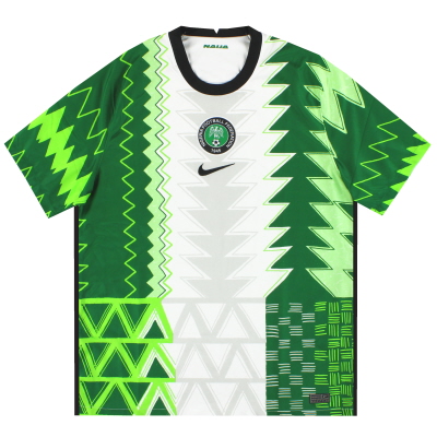2020-21 나이지리아 나이키 홈 셔츠 S