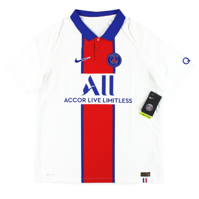 2020-21 Kaos Tandang Nike Vapor Paris Saint-Germain *dengan label* XL