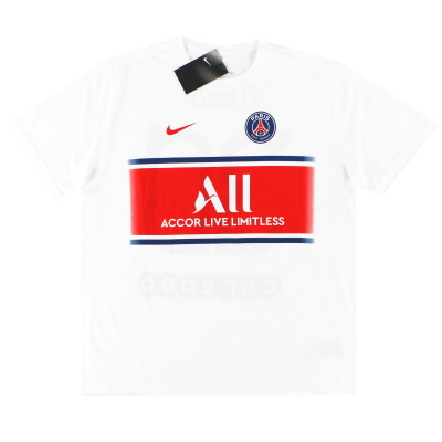 2020-21 파리 생제르맹 나이키 팬 티셔츠 메시 #30 *BNIB* XL