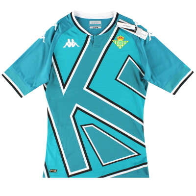 2020-21 Real Betis Kappa Cuarta camiseta Pro Kombat de edición limitada *BNIB*