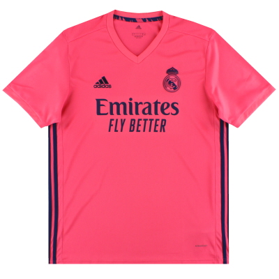 2020-21 Real Madrid adidas Away Shirt *Mint* L