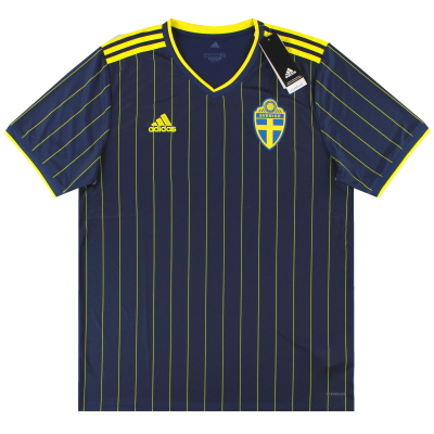 Camiseta adidas de visitante de Suecia 2020-21 *con etiquetas* M