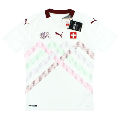 Рубашка Puma Away 2020-21 Швейцария *с бирками* S.Boys