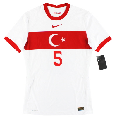 Camiseta de visitante Nike Vapor 2020-21 de Turquía n.° 5 *con etiquetas* M