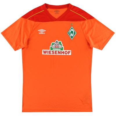 2020-21 Werder Bremen Umbro Goalkeeper Shirt *As New* M