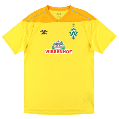 Camiseta de portero Umbro del Werder Bremen 2020-21 * Como nueva * L