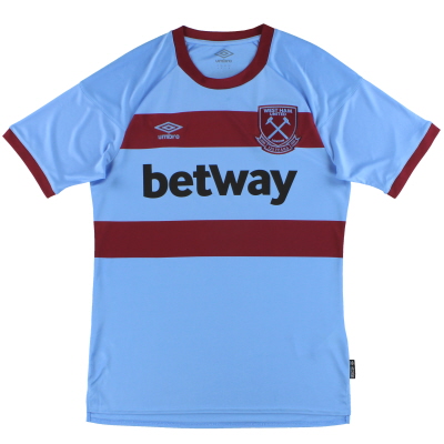 2020-21 West Ham Umbro '125 Years' Away Shirt *As New* M.Boys