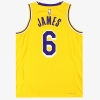 Maglia LA Lakers Nike Swingman Icon Edition 2020 James #6 *con etichette* M
