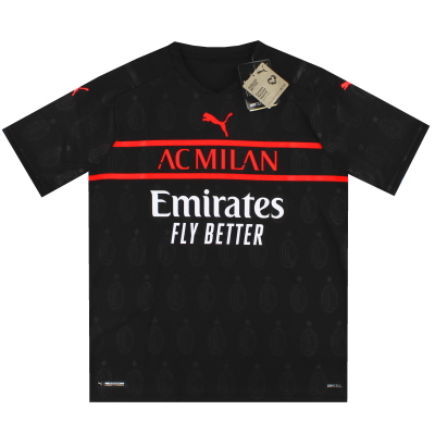 Camiseta de la tercera equipación del AC Milan Puma 2021-22 *con etiquetas* XL.Niño