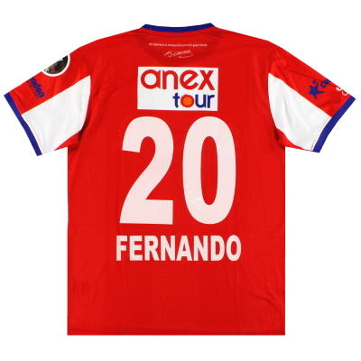 2021-22 Antalyaspor Player Issue Home Shirt Fernando #20 L 