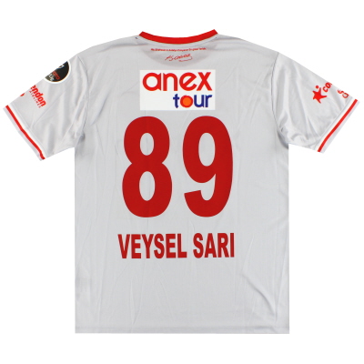 2021-22 Antalyaspor Player Issue Quarta maglia Veysel Sari # 89 XL