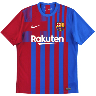 2021-22 바르셀로나 나이키 홈 셔츠 M