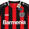 Camiseta de local del Bayer Leverkusen Jako 2021-22 * con etiquetas * L