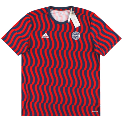 2021-22 Bayern München adidas Pre-Match Shirt *mit Etiketten* XL