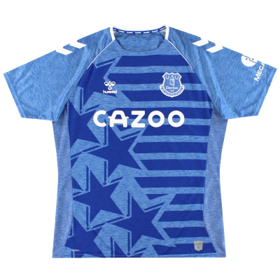 2021-22 Everton Hummel Limited Edition Pre-Match Shirt