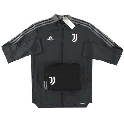 2021-22 Juventus adidas Trainingsanzug *mit Etiketten* L