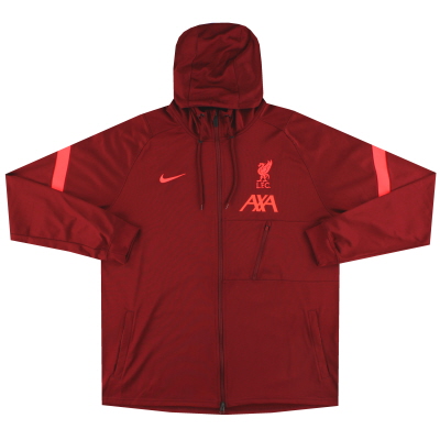 2021-22 Liverpool Nike Dry-Fit Strike Kapuzenjacke XL