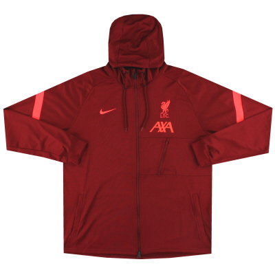 2021-22 Liverpool Nike Dry-Fit Strike Giacca con cappuccio XL