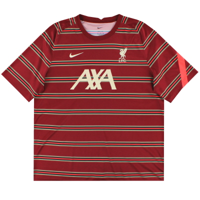 Camiseta de entrenamiento prepartido Nike del Liverpool 2021-22 XL