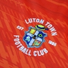 Maillot domicile Umbro de Luton Town 2021-22 *Comme neuf* S