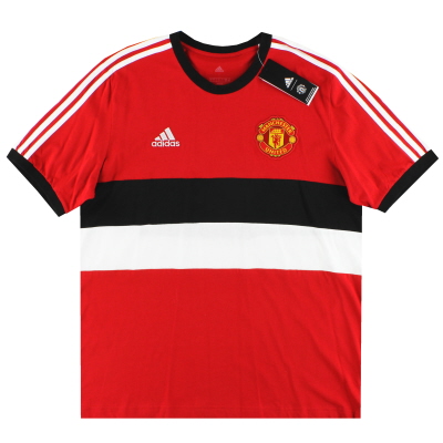 2021-22 Manchester United adidas 3-Stripes Tee *w/tags* L 