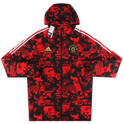 Manteau matelassé adidas CNY Manchester United 2021-22 * avec étiquettes *