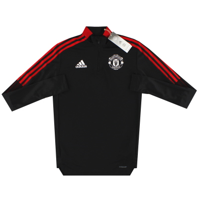 Camiseta de entrenamiento Manchester United 2021-22 adidas Tiro 1/4 Zip *con etiquetas* XS