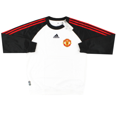 Sweat-shirt Manchester United adidas Teamgiest Training Crew 2021-22 * avec étiquettes * S