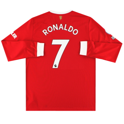 2021-22 Manchester United adidas thuisshirt Ronaldo #7 *met tags* XL
