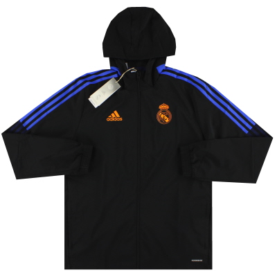 2021-22 Real Madrid adidas Trio Presentation Jacket *BNIB* L.Boys