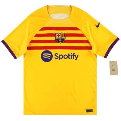 2022-23 Kemeja Nike Keempat Barcelona * dengan tag * L