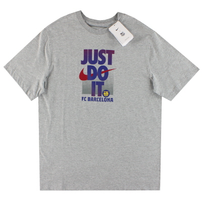 2022-23 Barcelona Nike „Just Do It“ Grafik-T-Shirt *mit Tags*