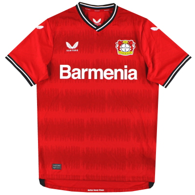 2022-23 Baju Rumah Bayer Leverkusen Castore *Seperti Baru* 4XL