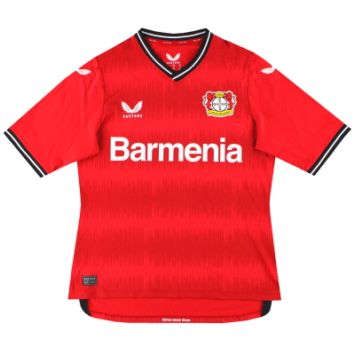 Женская домашняя рубашка Bayer Leverkusen Castore Pro 2022-23 *как новая* 16