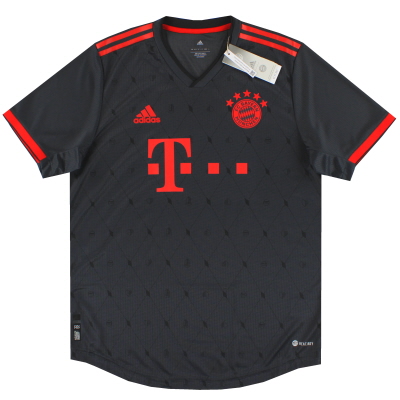 2022-23 Bayern Munich adidas Authentique Troisième Maillot *avec étiquettes* M